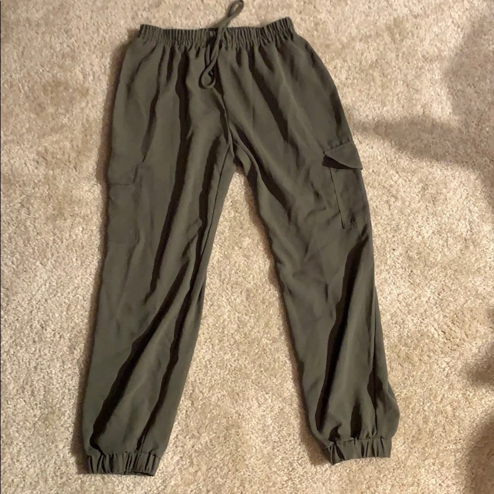 Blue Rain olive cargo pants